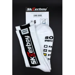 Sk8erboy Chaussettes blanches SMELLY Sk8erboy
